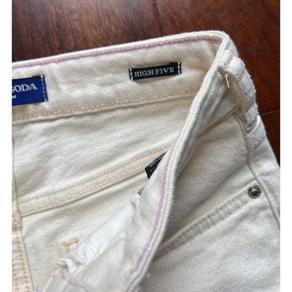 Scotch & Soda Cream High Rise Slim Fit High Five Jeans size 27 - Picture 10 of 16